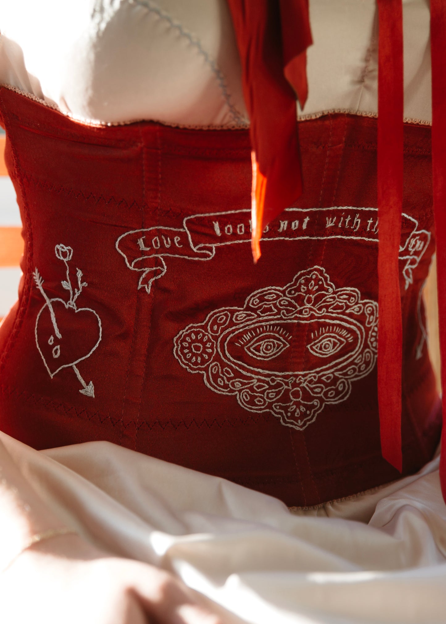 Love Looks Not With the Eyes Waist Corset